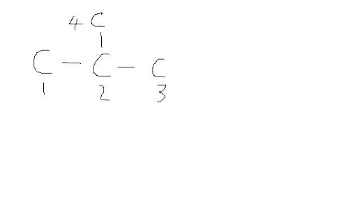 异丁烷的二氯取代物,一氯取代物有多少种,请画出来