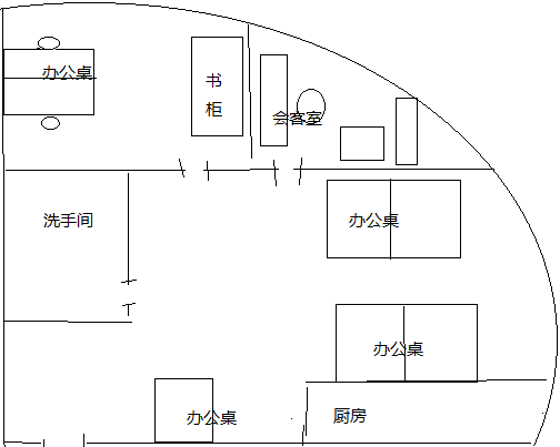 扇形房屋 为提高人气