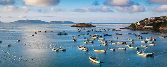 中国的舟山渔场建在什么显著的海域
