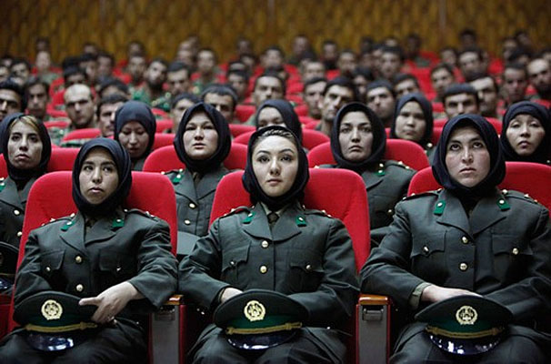 阿富汗女兵