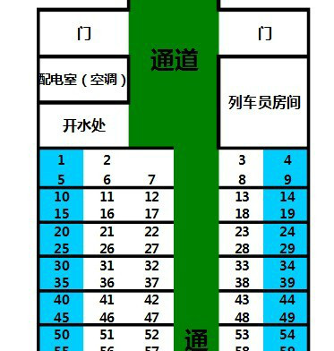 t56次列车-043号硬座能坐一块?