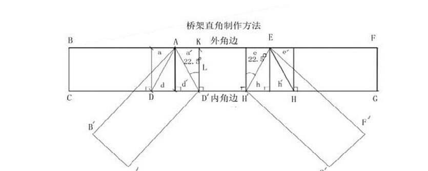 桥架30度登高弯计算公式