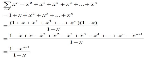 x的2次方到x的n次方求和公式