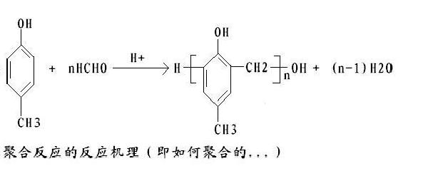 甲醛和苯酚的缩聚反应方程式