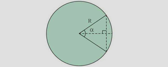 扇形弦长公式 扒拉扒拉