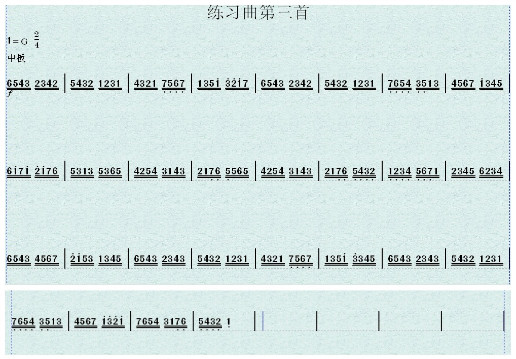 简谱图转换_五线谱转换简谱(2)