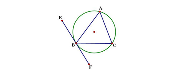 圆内接三角形面积公式