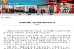 イタリアの中国大使館のスポークスパーソンは、イタリア下院の外交委員会によって可決された新疆関連の決議について声明を発表した。