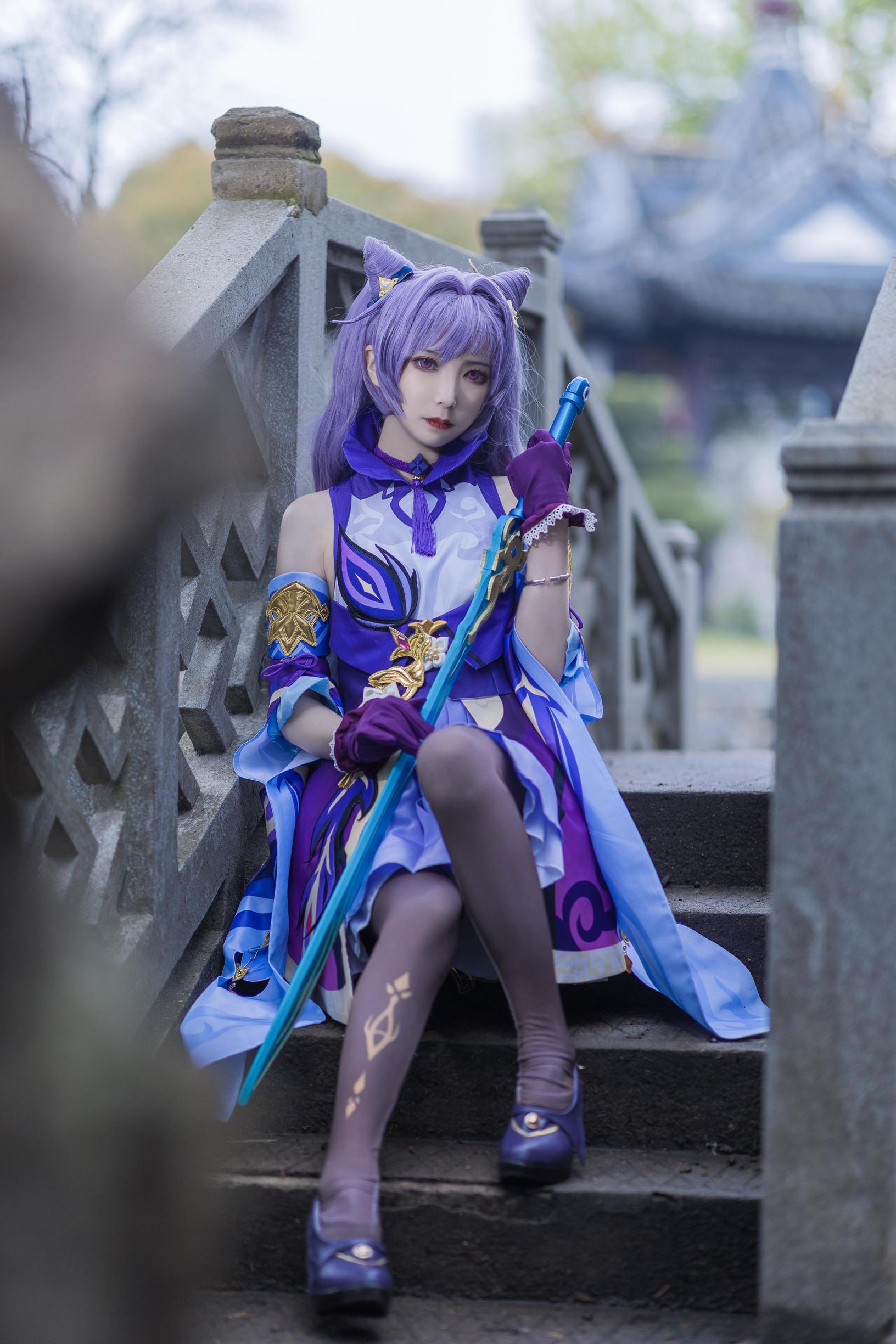 @花雪owo《原神》正片cosplay-觅爱图