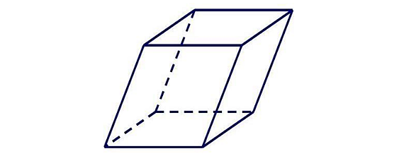 平行六面体画法图片