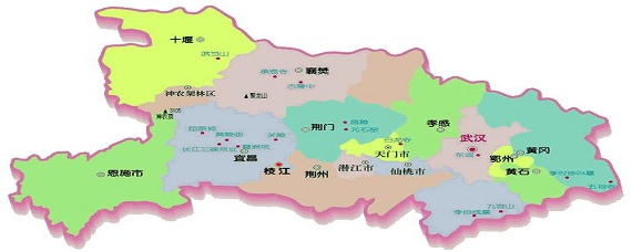宜昌市各区地图图片