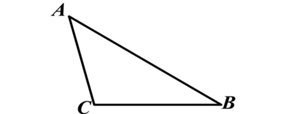 钝角三角形直观图图片