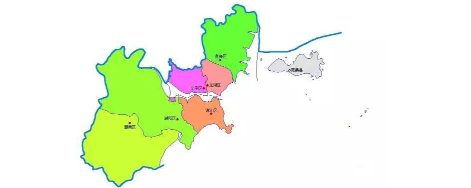 汕头市各区域地图全图图片