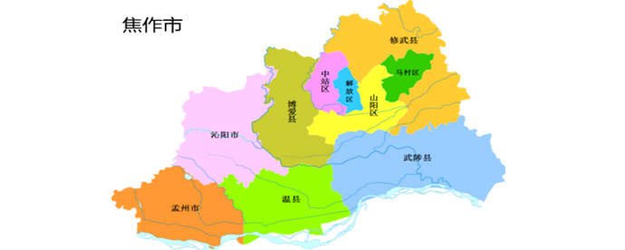 孟州市各乡镇地图图片