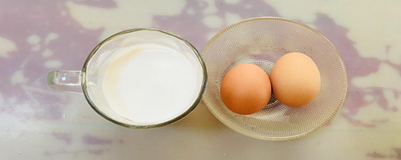 早上吃一个鸡蛋喝一杯牛奶可以吗