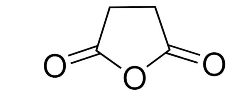 丁二酸酐的结构式