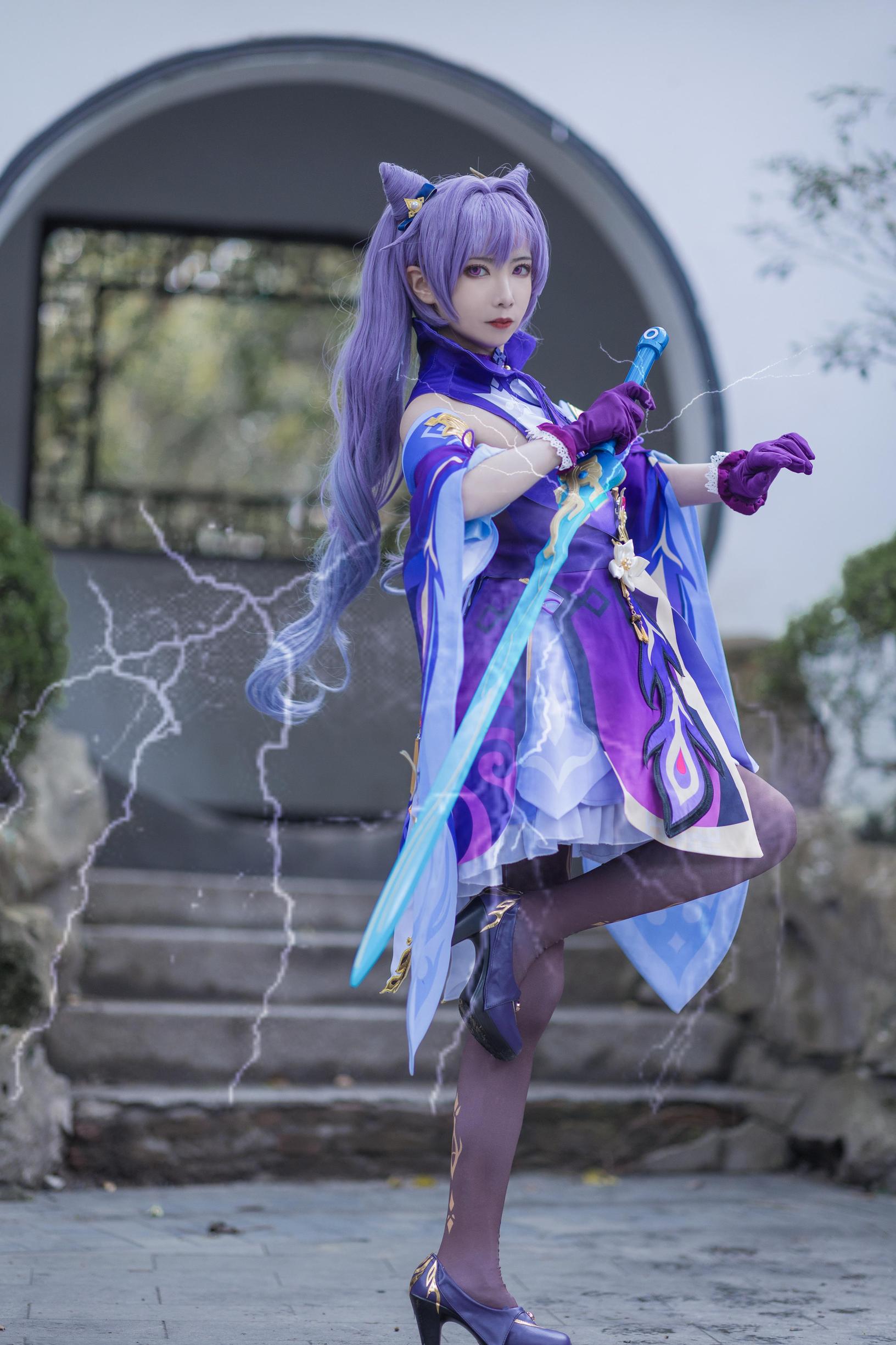 @花雪owo《原神》正片cosplay-觅爱图