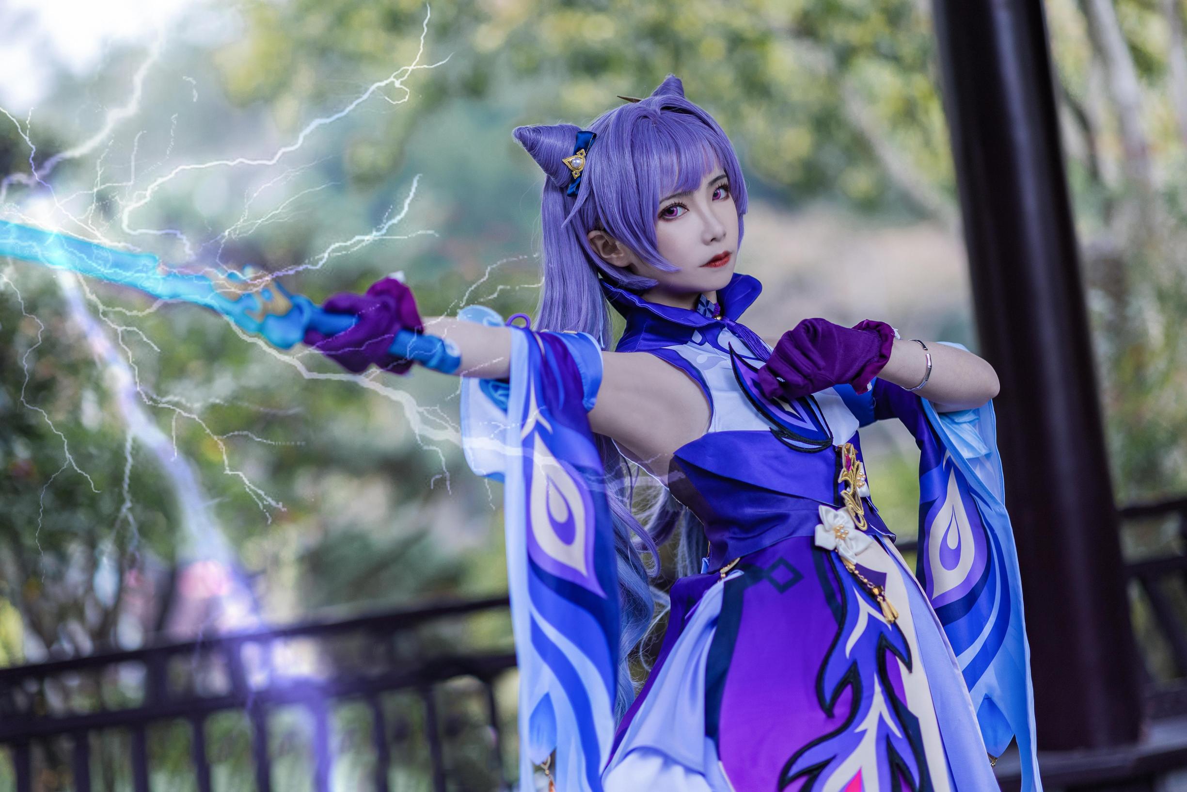 @花雪owo《原神》正片cosplay-觅爱图