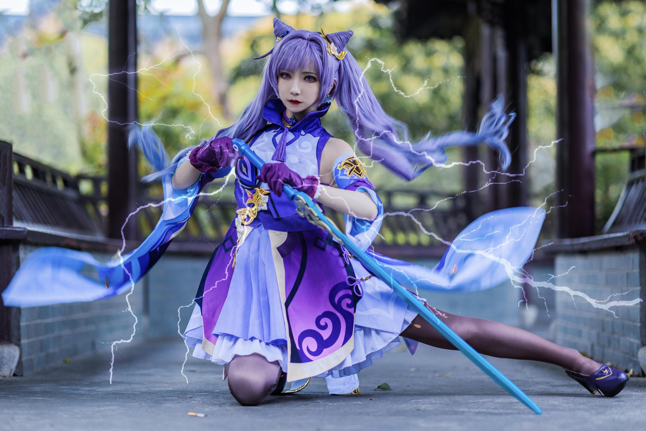 @花雪owo《原神》正片cosplay-觅爱图