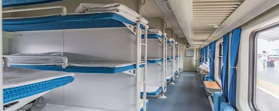 k511火车硬卧车厢图片