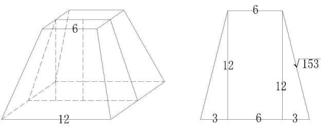 棱台体积公式 扒拉扒拉