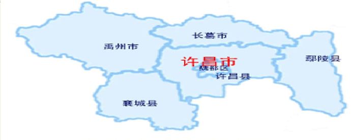 长葛地图 各乡镇图片