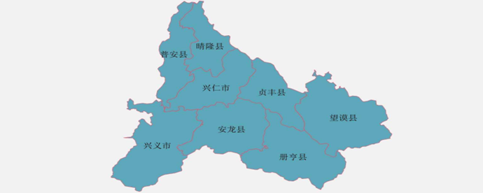 兴义地区地图全图图片