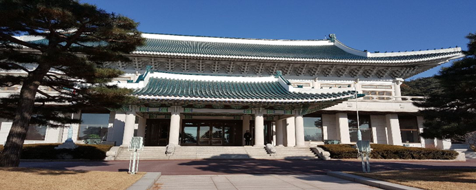 韩国首都青瓦台图片
