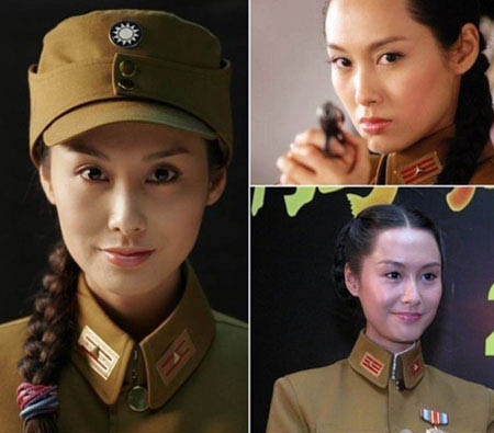 孫儷軍裝照威武 女星軍裝照誰更美?