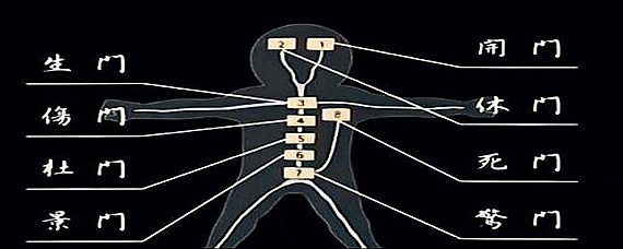 八门对应人体部位图片