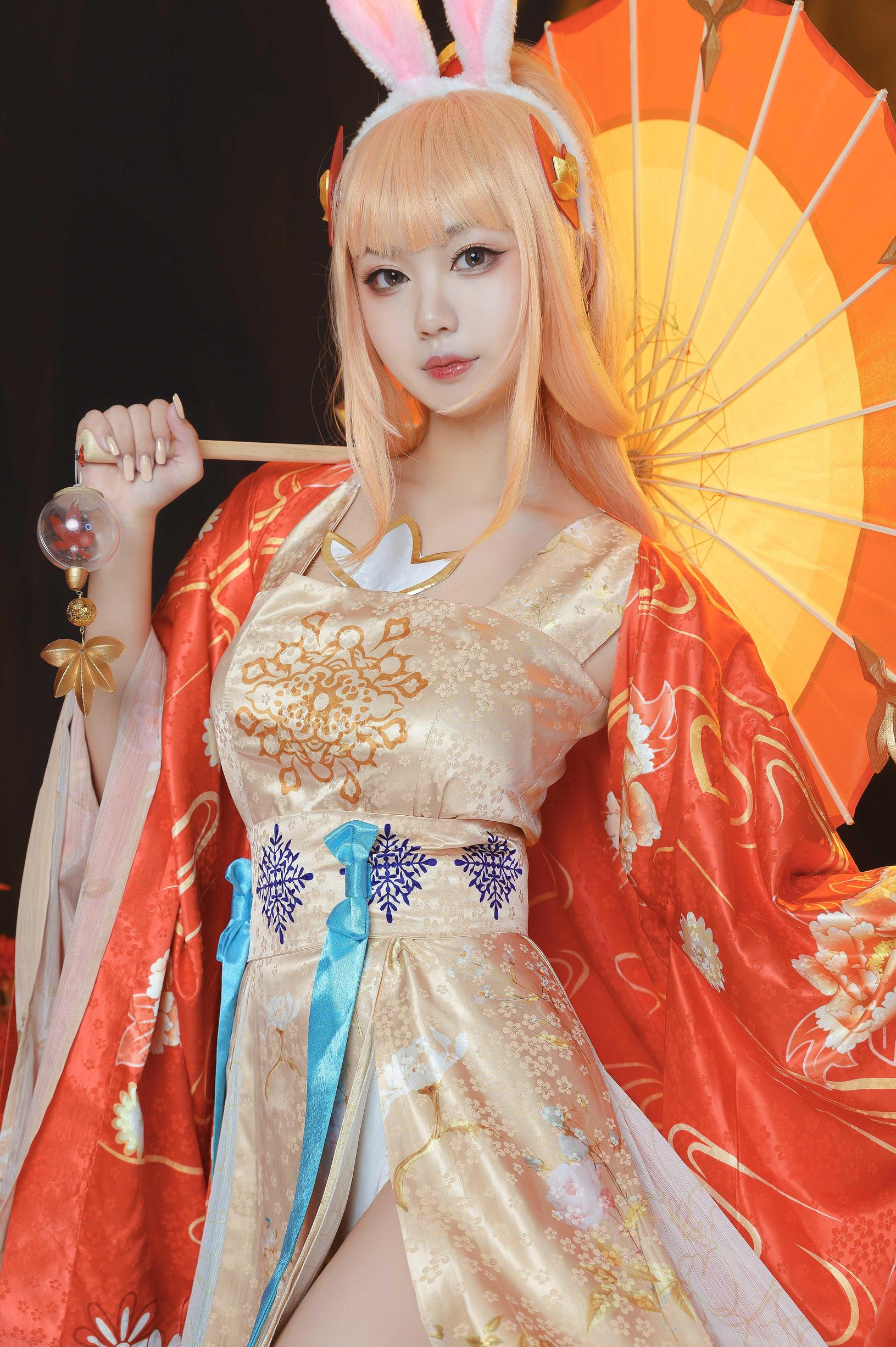 @冷芯芯芯芯 王者荣耀正片cosplay 公孙离惊鸿舞-觅爱图